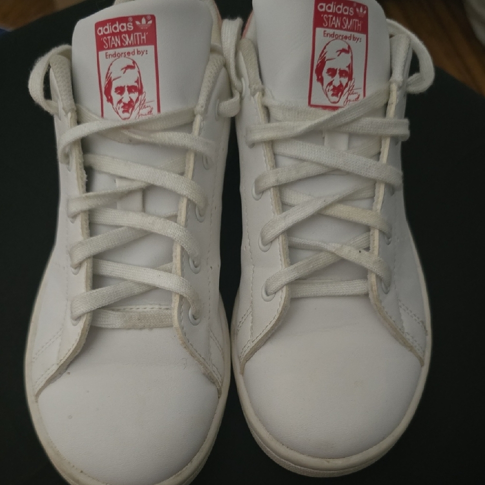 Adidas Kids White Stan Smith Sneakers